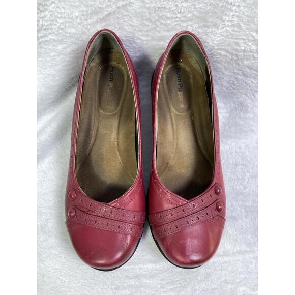 Hush Puppies Shoes - Hush Puppies Women's Size 9.5 EW Slip On Loafers, Red